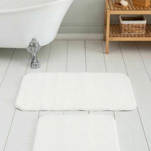 Badematten weiss