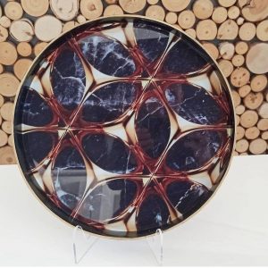 Tablett mit Struktur