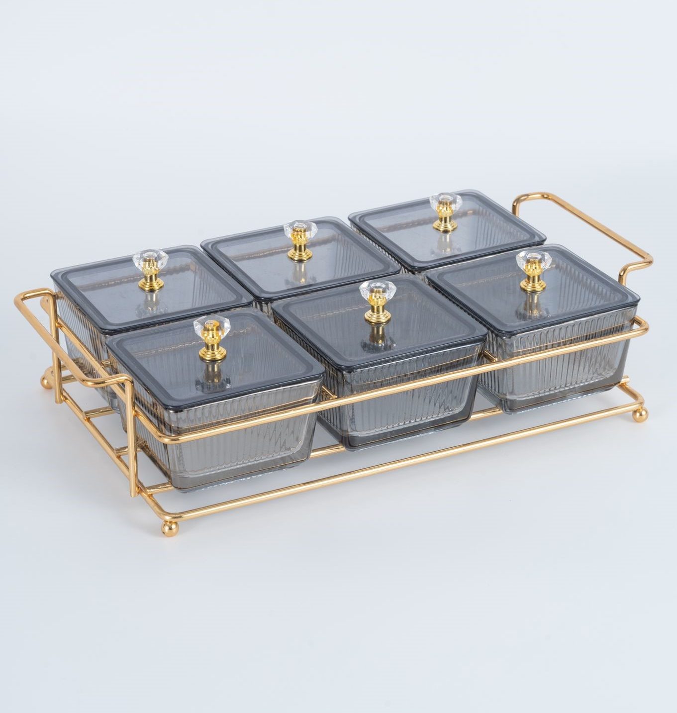 Snackschale im 6er Set grau Snackschalen im 6er Set grau